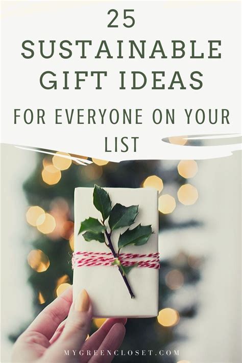 Sustainable Gift Ideas for Everyone on your List (& all Budgets).